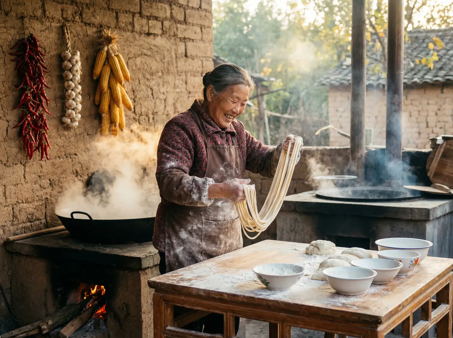 农家大嫂手擀面 - 电视剧请叫我总监免费观看 乡村美食